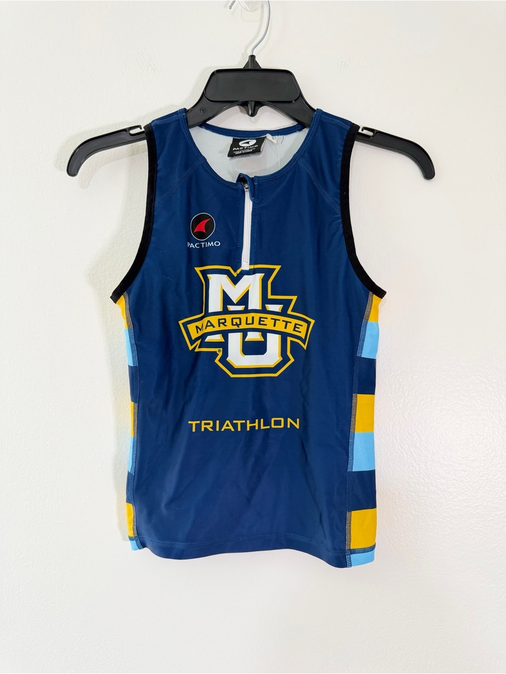 NWT Pactimo Womens Small Delfino 2.0 Triathlon Top Built In Bra Marquette